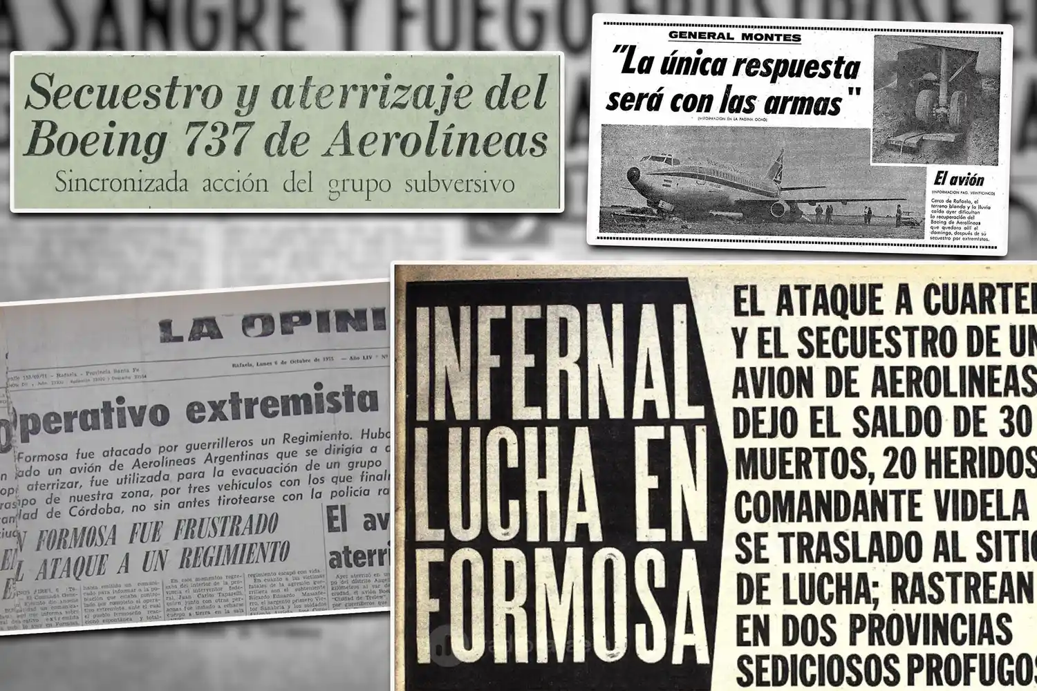 Conmoción país: cómo cubrió la prensa nacional el secuestro del avión que aterrizó en Santa Fe