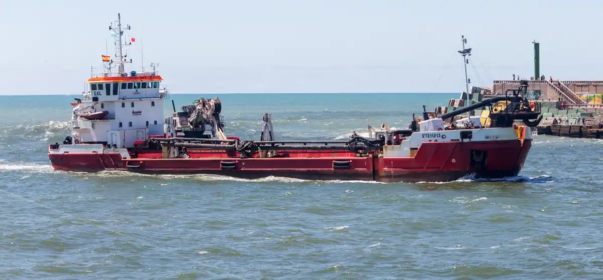 El Consorcio Portuario afirmó que la obra de dragado terminará a fin de mes