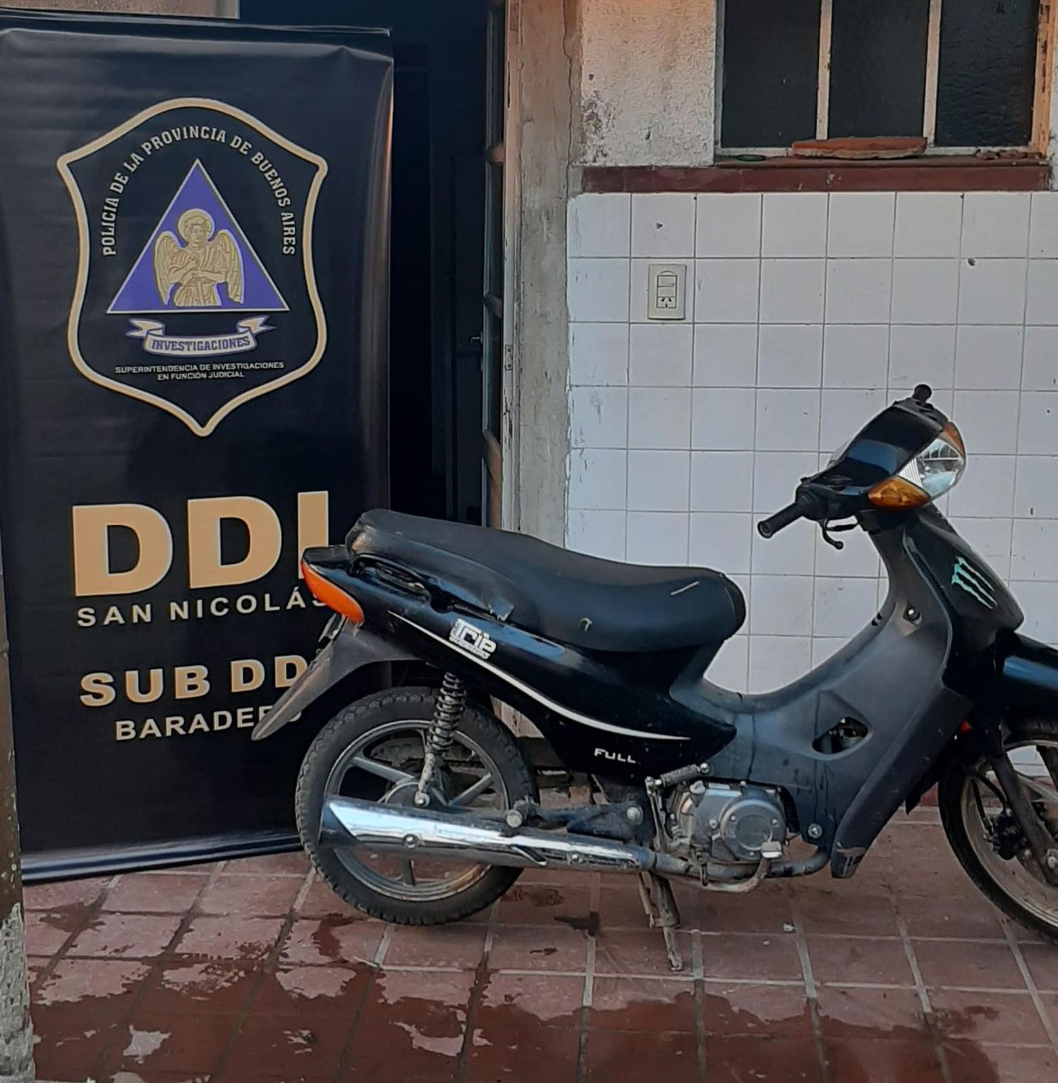 moto recuperada baradero ddi