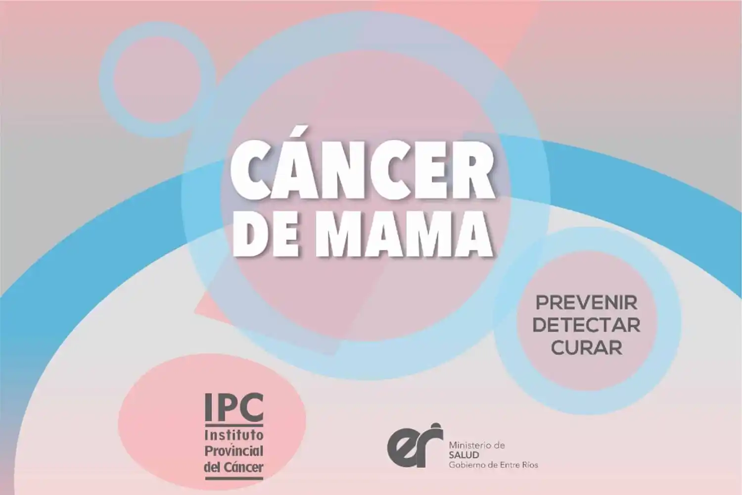 La Provincia propone acciones de promoción para la prevención y detección oportuna del cáncer de mama
