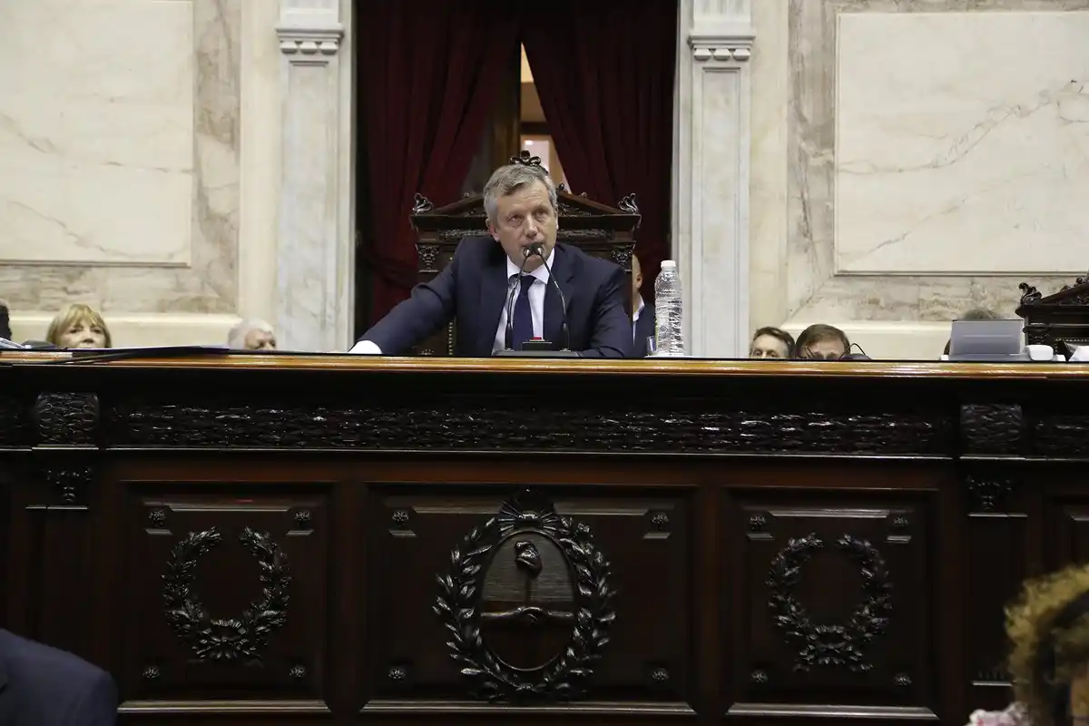 "Reivindico la rosca", dijo Monzó tras ser reelecto como presidente de la Cámara de Diputados