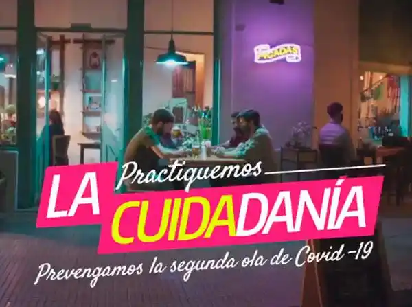 Spot "humorístico" para evitar segunda ola COVID: "Ser cuidadano es cuidar a los demás"