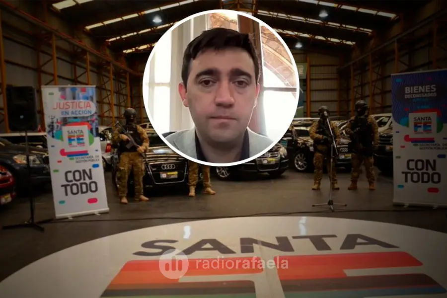 Matías Figueroa Escauriza, secretario de Gestión de Registros Provinciales, Ministerio de Gobierno de Santa Fe | Provincia realizará en septiembre la mayor subasta de bienes incautados al delito