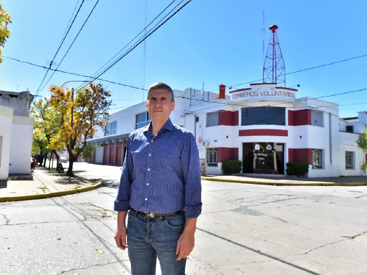 Rodrigo Franceschi y el “reinicio”  de Bomberos pospandemia  
