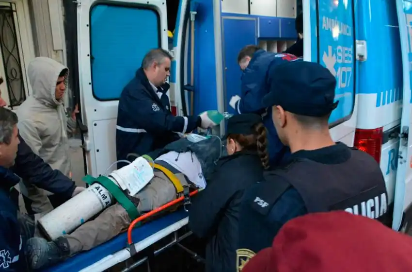 Un obrero grave tras caer al vacío en una obra en construcción