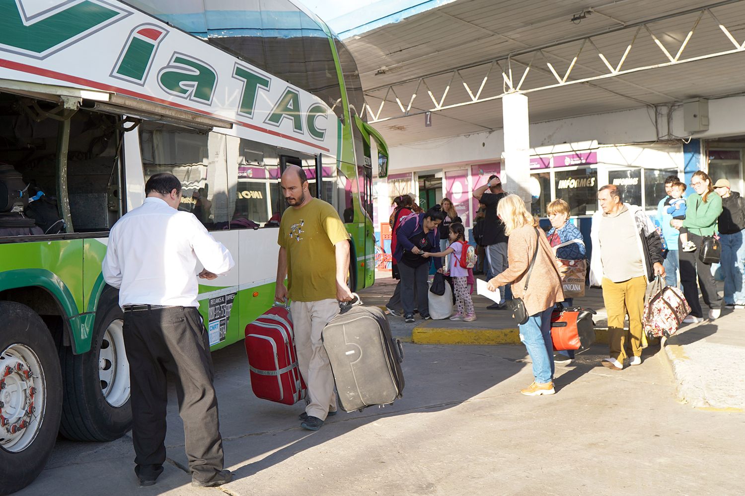 Esperan. Que esta semana comiencen a llegar más turistas