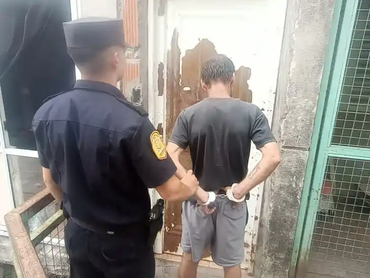 Allanaron y detuvieron a un ladrón con amplios antecedentes penales