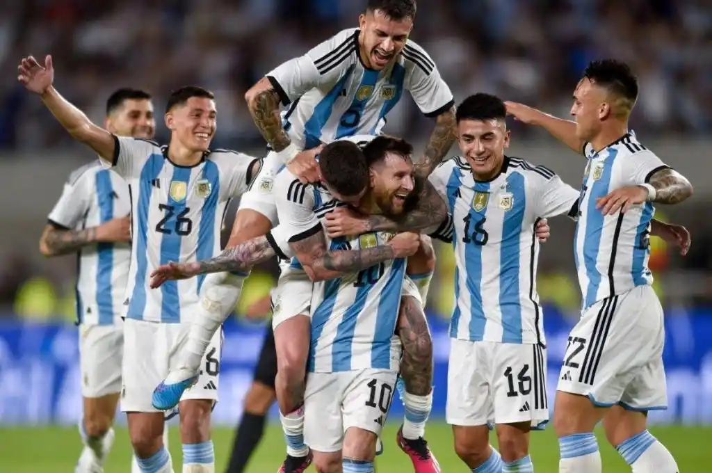 En lo más alto: la Selección Argentina está en el puesto número uno del ranking de la FIFA