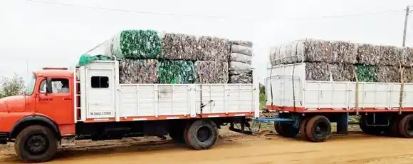 CAMPO ABASTO: se recuperaron  10 toneladas de vidrio