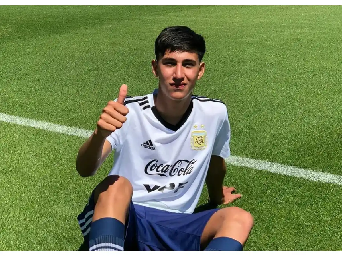 Facundo González a la Sub 17