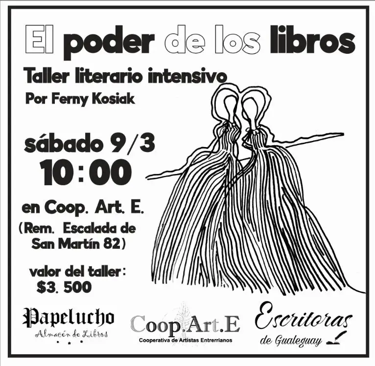 Se desarrollará el segundo taller literario intensivo que el escritor, editor y profesor Ferny Kosiak.