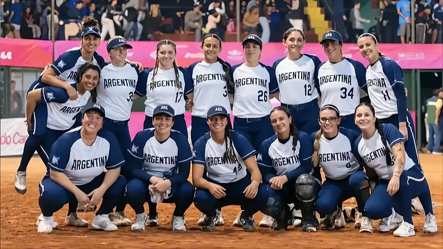 Con la presencia de Isabel Malarkey. El equipo argentino de sóftbol obtuvo la medalla de bronce en los Juegos Suramericanos