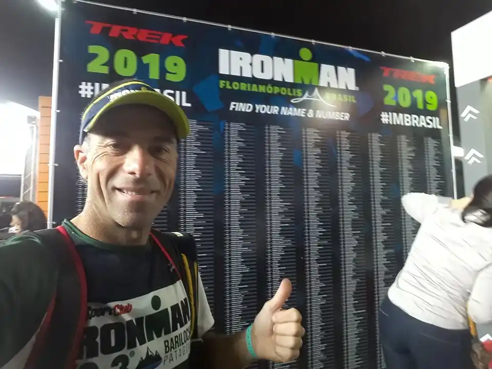 Ariel Raspanti compitió en Brasil