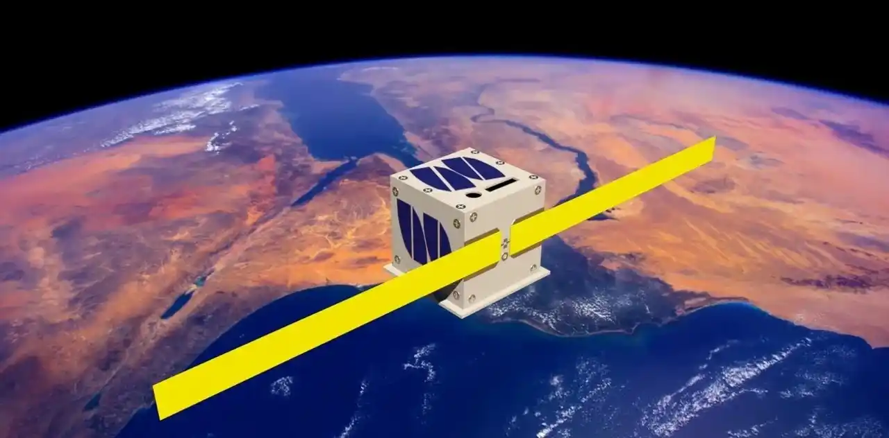 El satélite no supera los 200 gramos de peso.