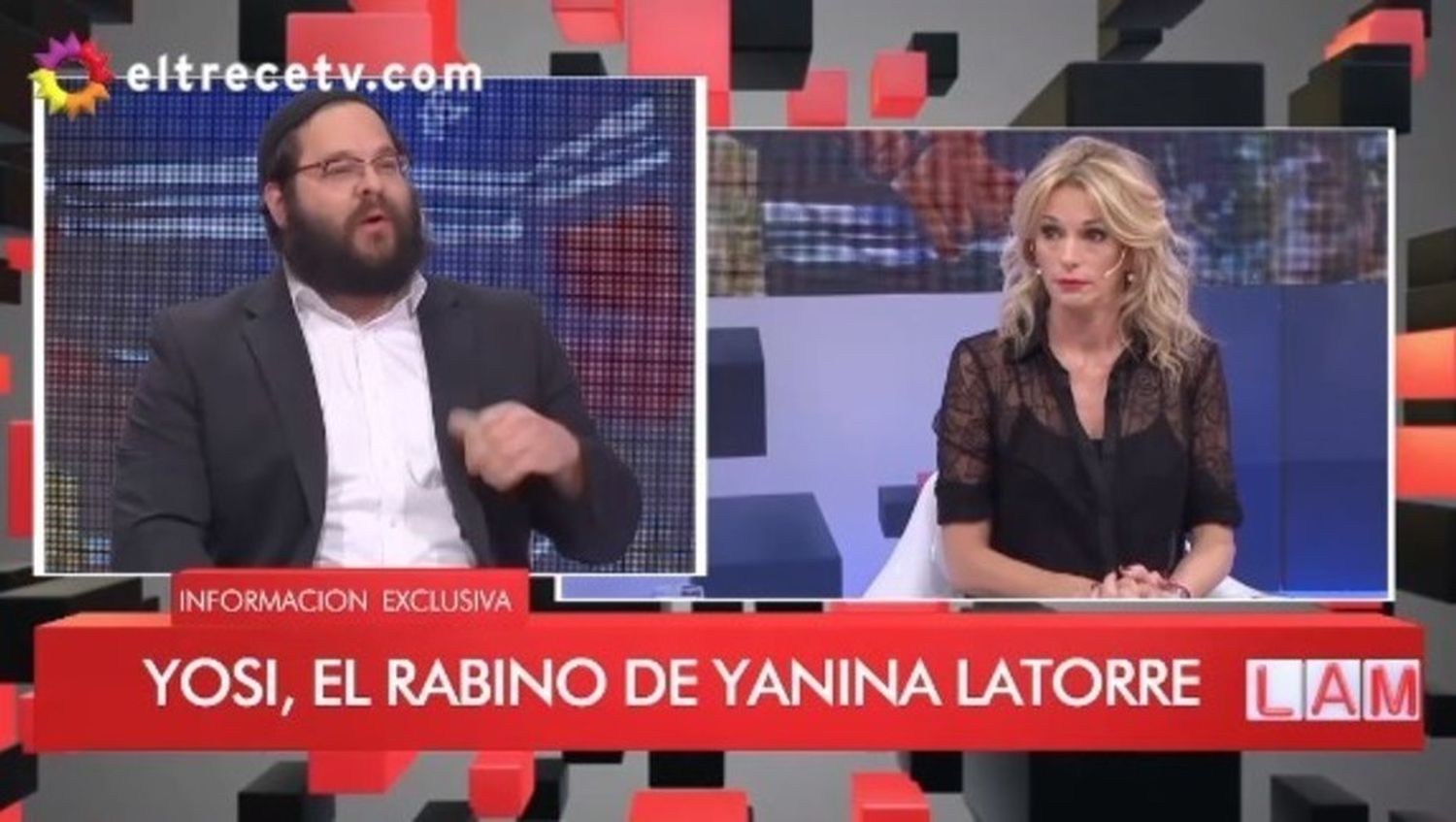 La historia de Yosi, el rabino que ayuda a Yanina y Diego Latorre