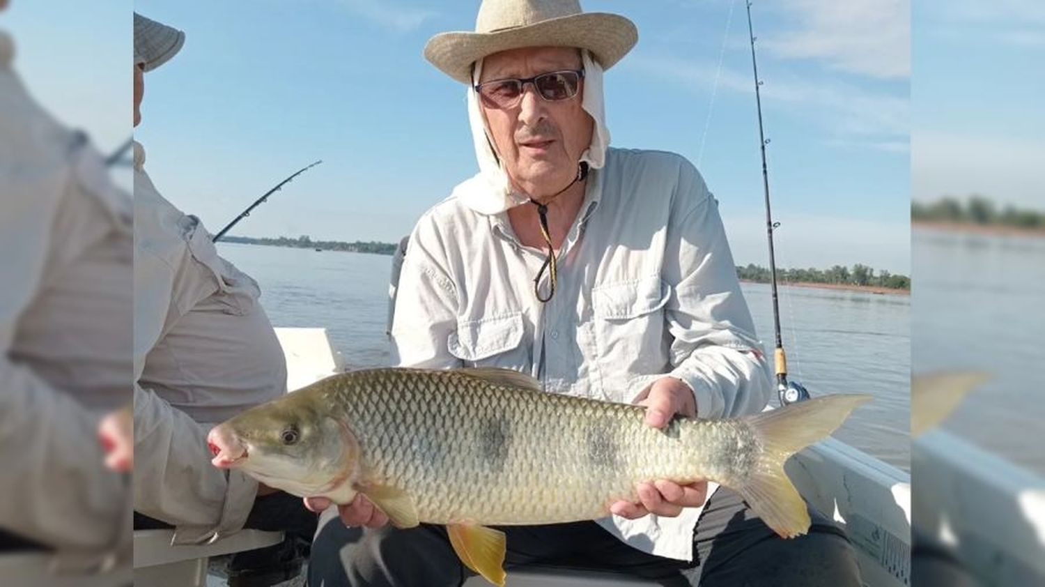 La chance que se mantiene de la buena pesca de dorados en el Litoral.