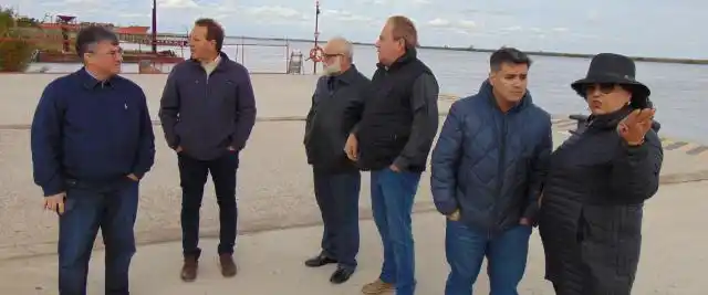 Empresarios brasileños se interesaron en el puerto de Ibicuy para sus operaciones comerciales