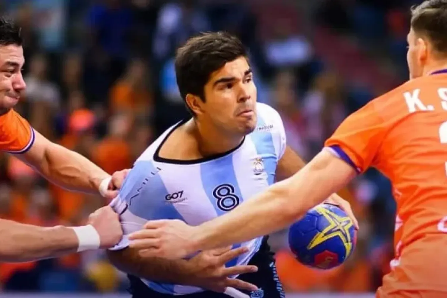 Mundial de Handball: dura derrota de Los Gladiadores en su debut contra Países Bajos