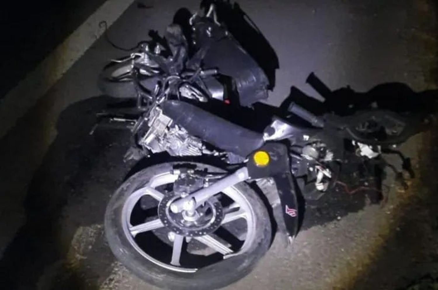 Tragedia en las afueras de Gualeguaychú: falleció un motociclista tras accidentarse en Ruta 14