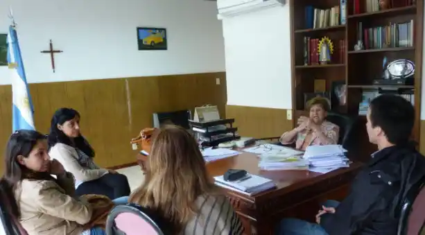 Galarza. reunión de trabajo con el COPNAF provincial