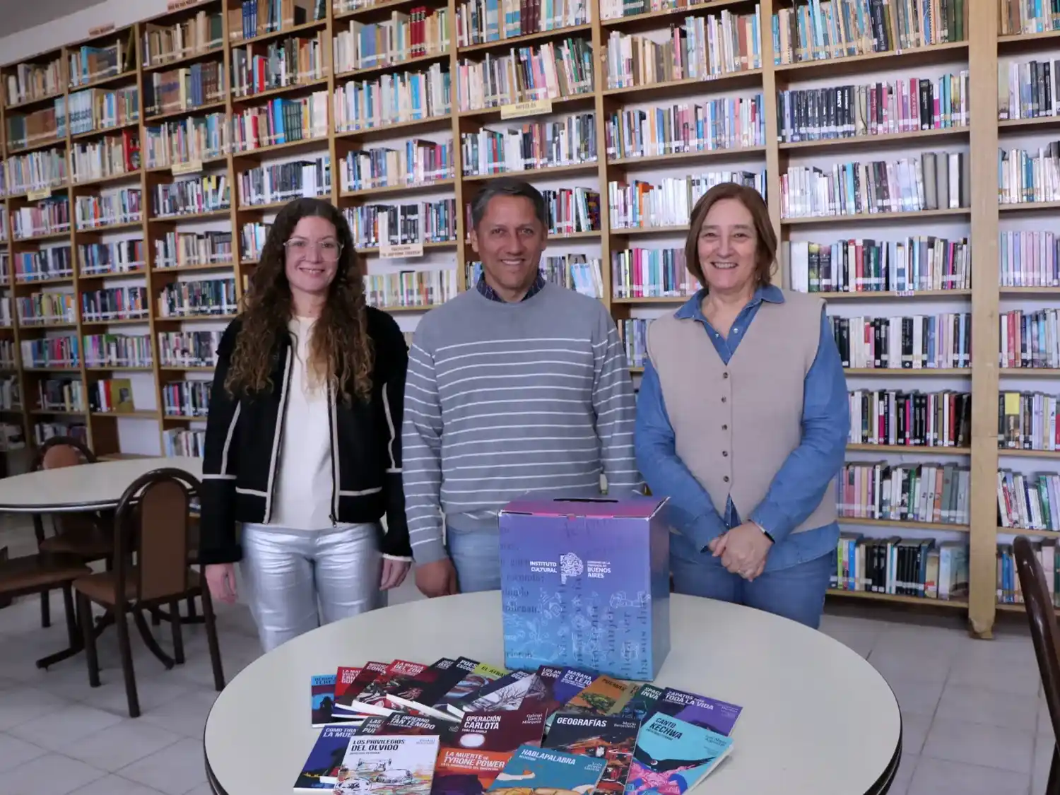 Libros. Se sumaron ejemplares a la biblioteca
