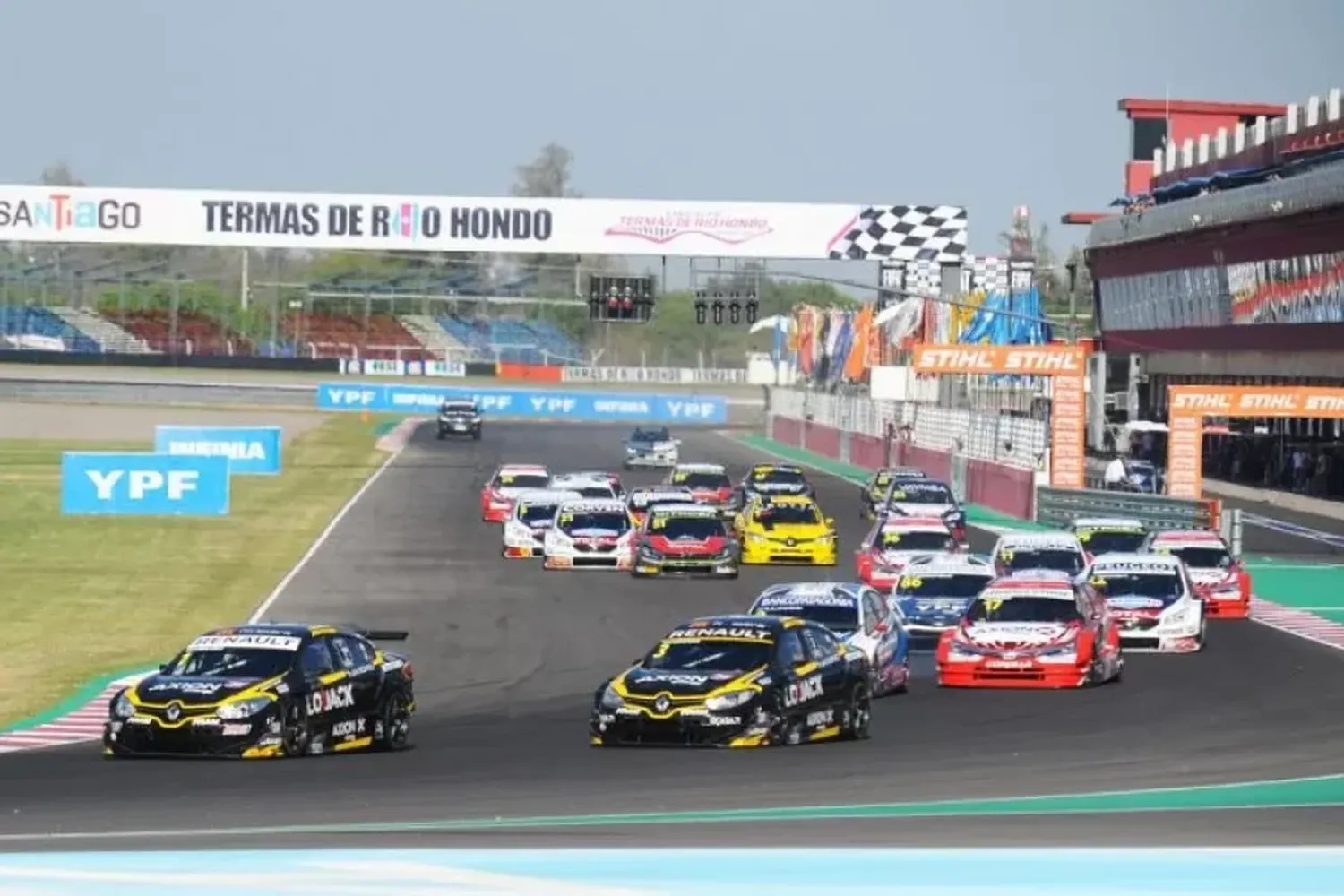 EL TC junto al TN corren en Termas de Río Hondo