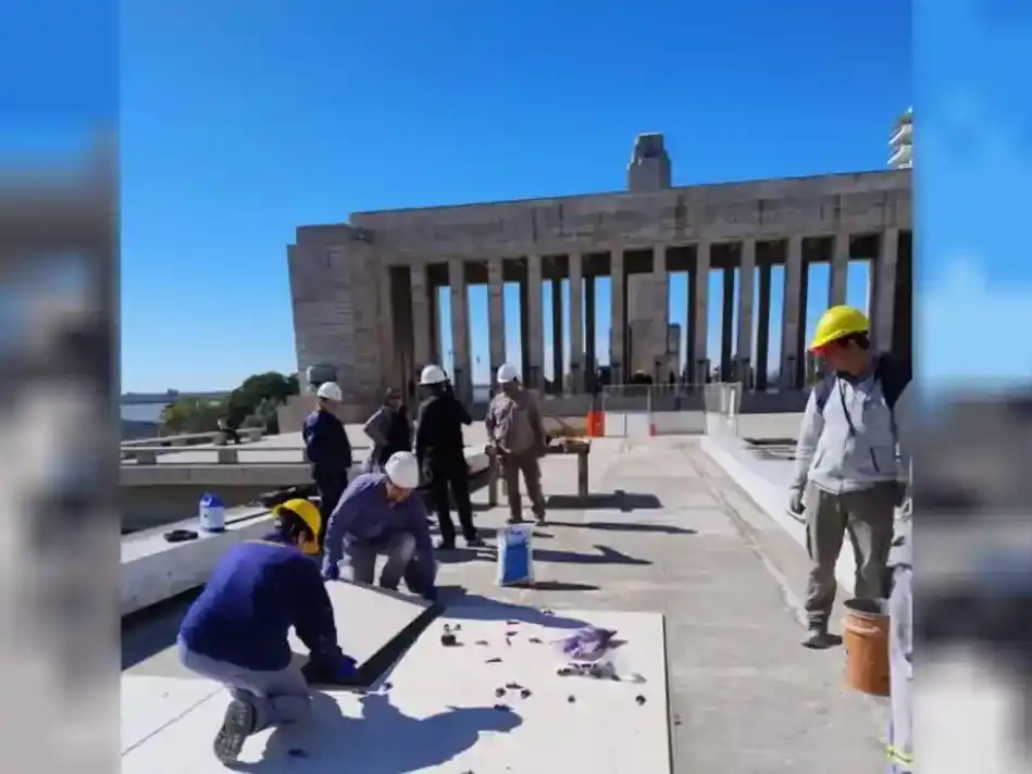 El objetivo es rehabilitar el histórico sitio el próximo 20 de junio. Foto: Gentileza