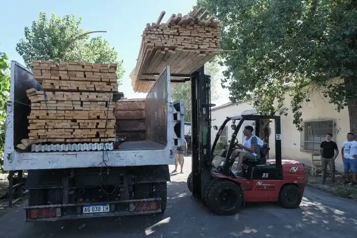 Asistencia a varias regiones bonaerenses.