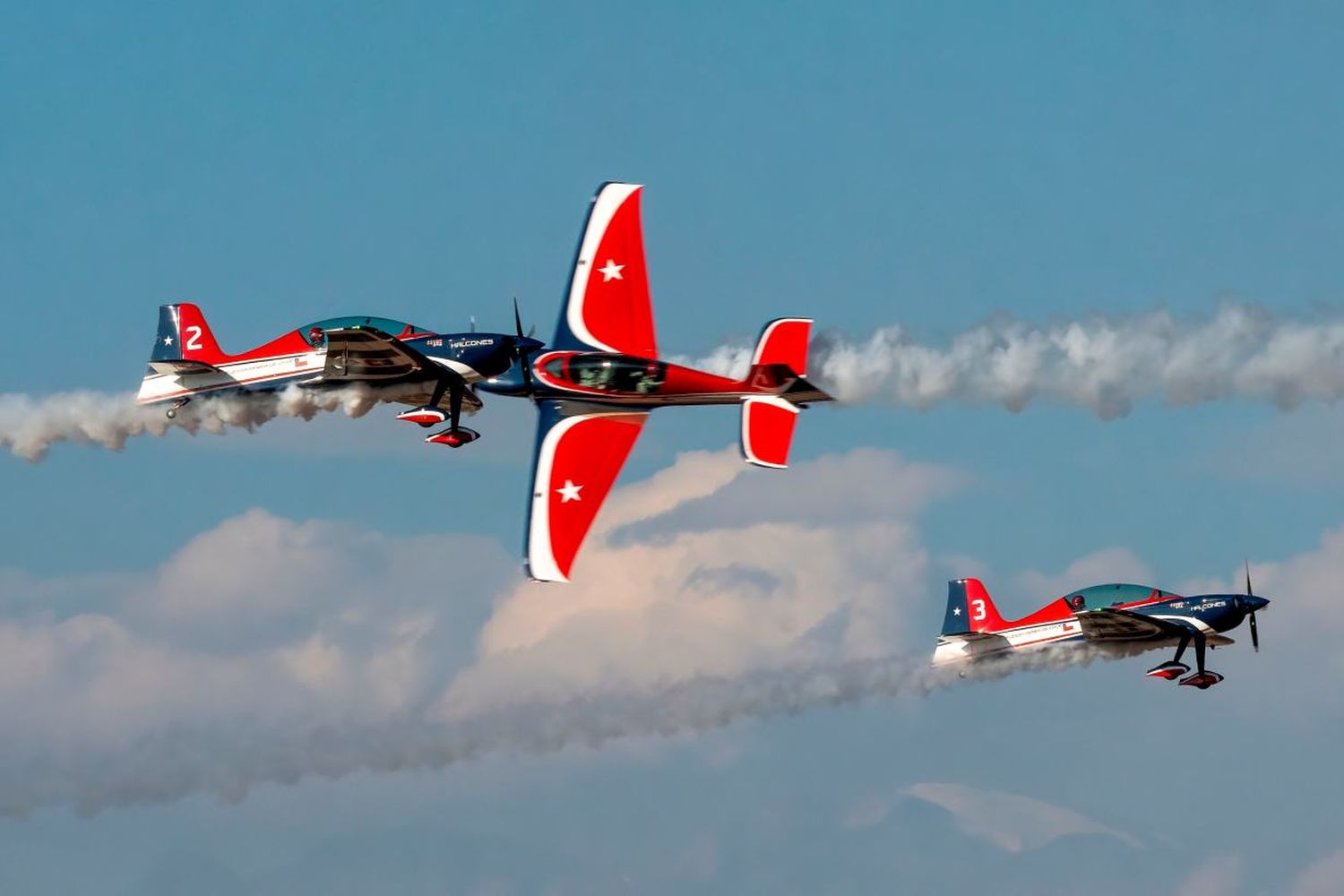 Escuadrillas acrobáticas de la FAB y la FACH se presentarán en FIDAE 2024