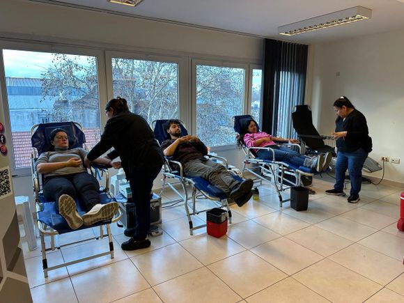 Más de 40 personas participaron de la segunda campaña de donación de sangre organizada por el Colegio de Técnicos
