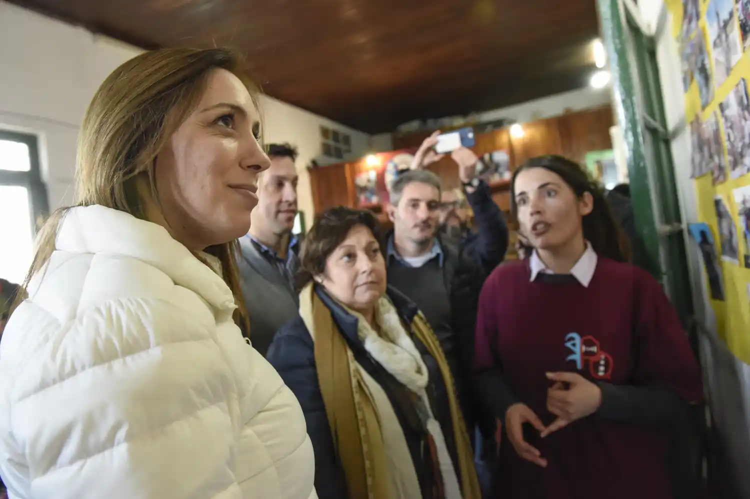 Vidal visitó Necochea y llamó a "vencer a las mafias que consolidan la pobreza"