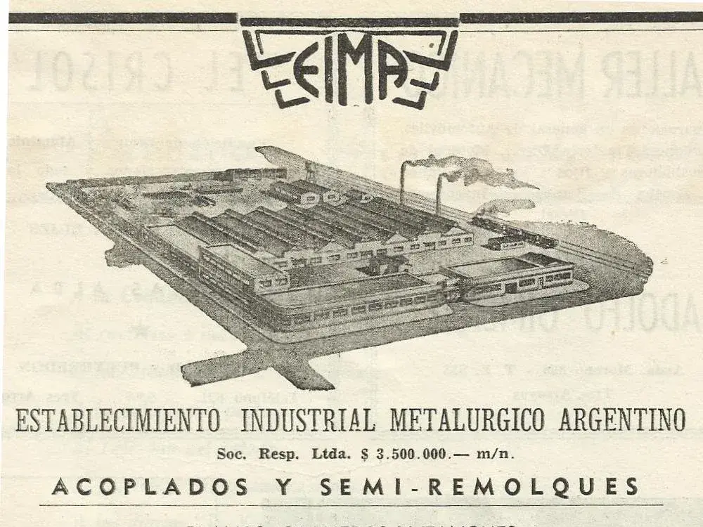 La publicidad que se muestra corresponde al año 1955
