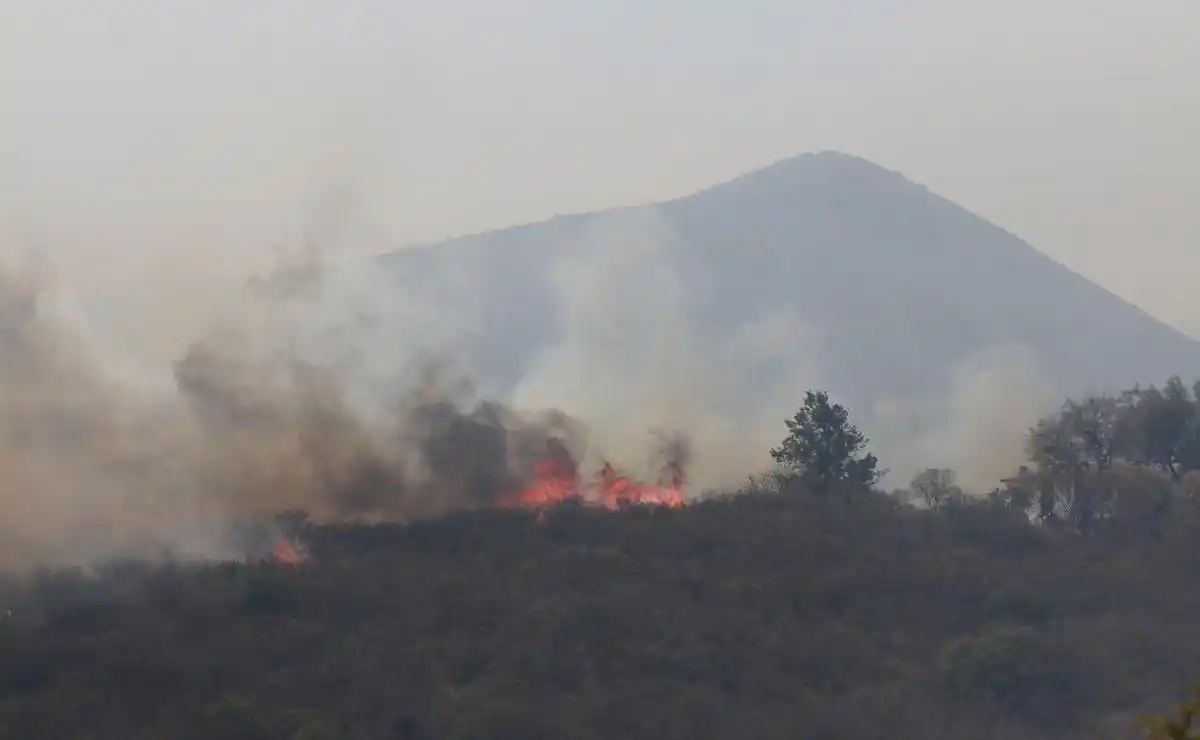 Incendio en Los Cocos