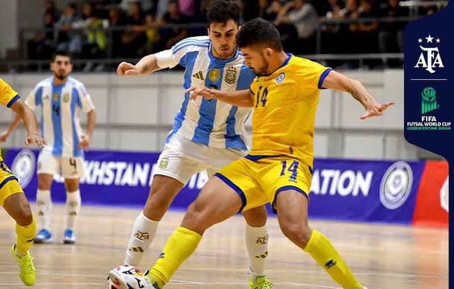 Futsal: La Selección argentina goleó a Kazajistán y jugará la semifinal ante Francia