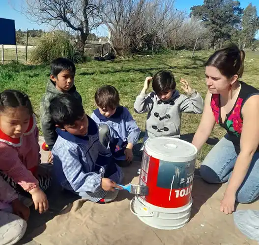 Talleres de gestión ambiental en escuelas de Tres Arroyos