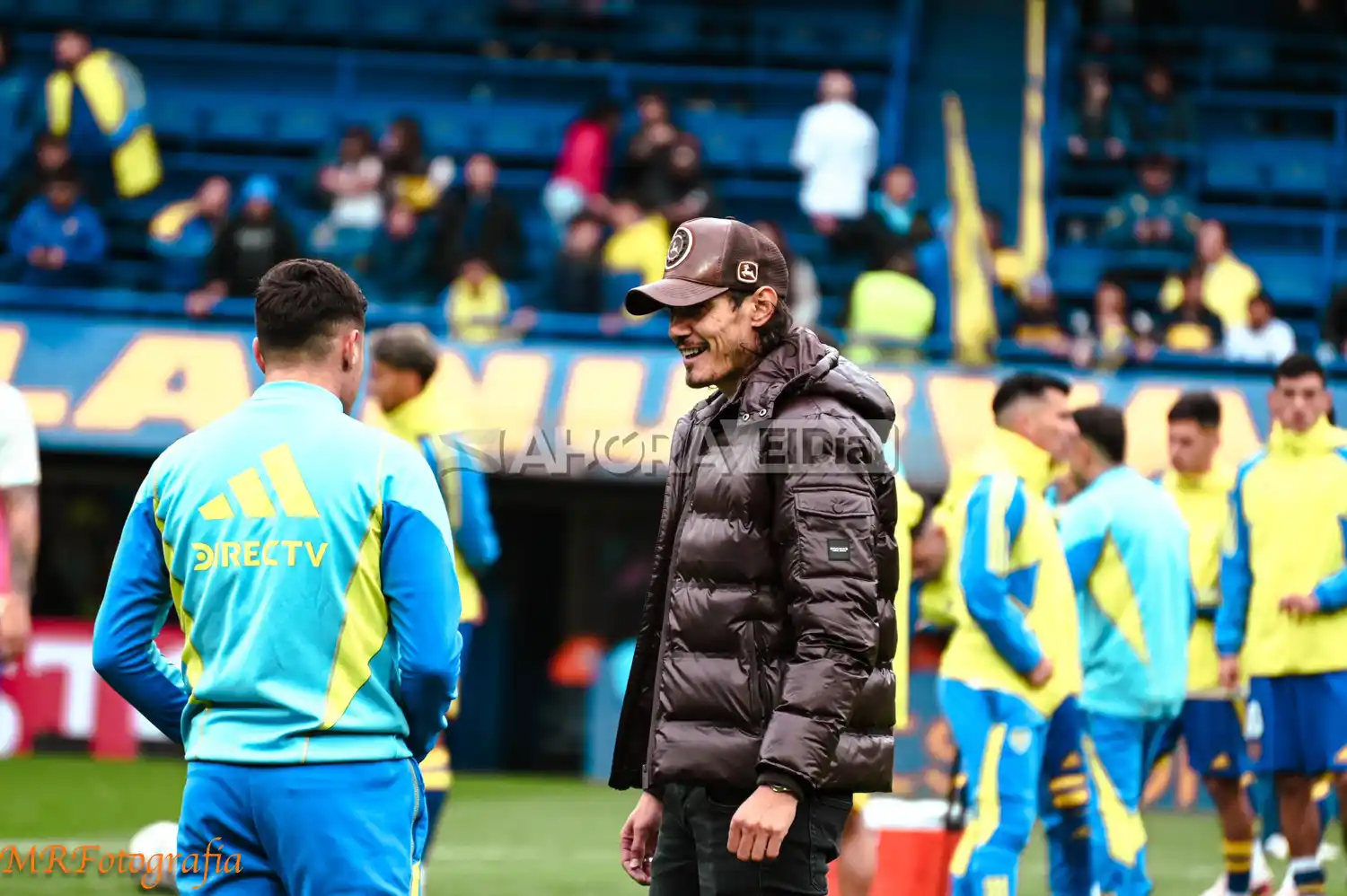 Cavani descansó ante San Lorenzo. Crédito: MRFotografía