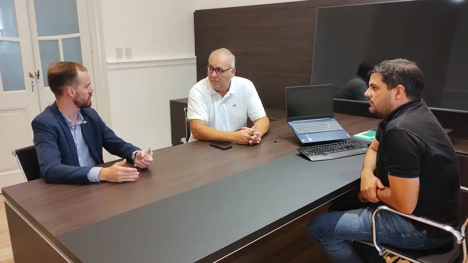 Mayer se reunió con el presidente y director general del CCIRR