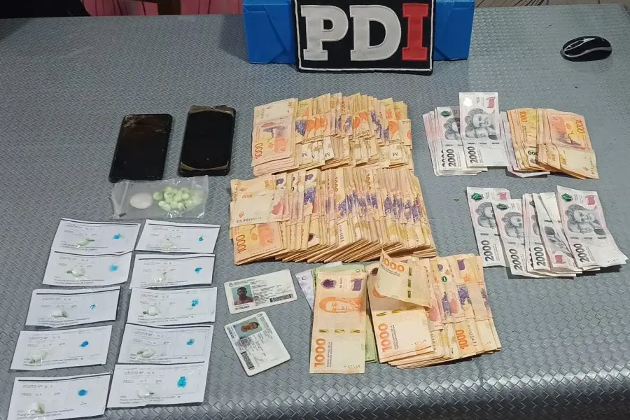 Allanamientos: la PDI detuvo a un hombre por microtráfico
