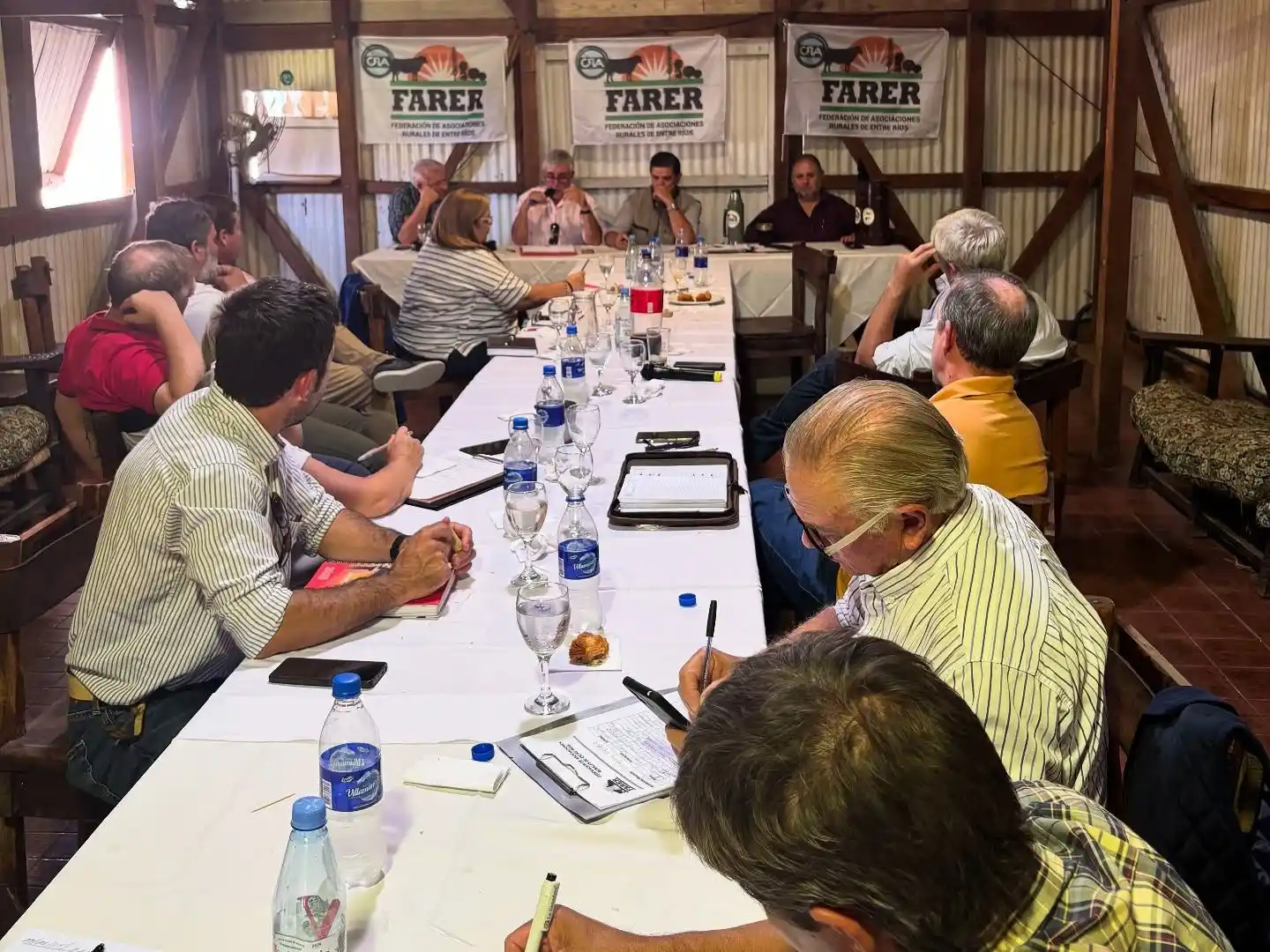 Villaguay fue sede de una nueva reunión de FARER: fuerte respaldo al sector rural y gestiones activas ante el Estado