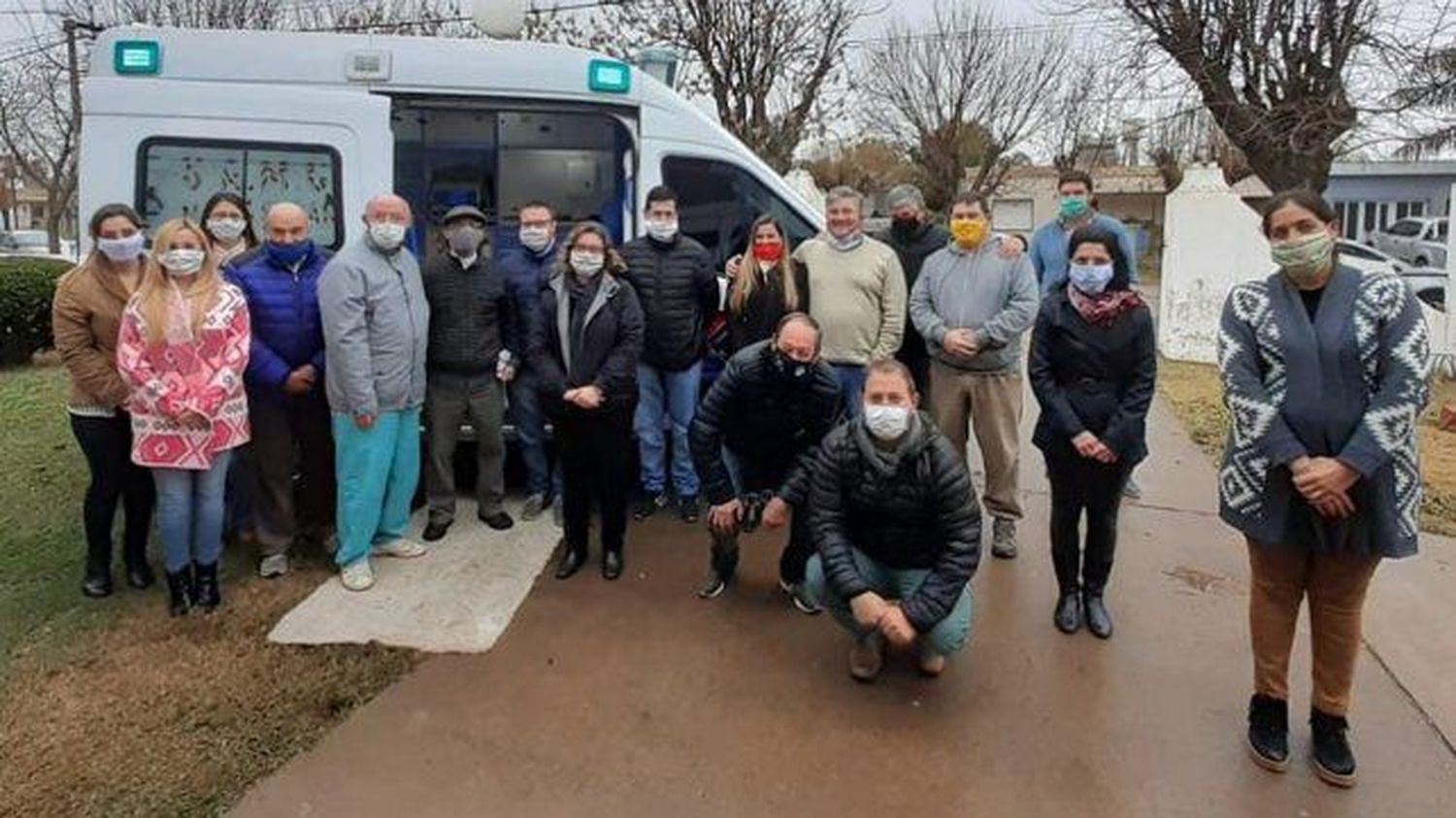 María Susana: se unió para reforzar el sistema de Salud