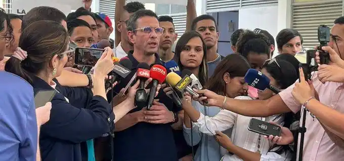 “ESTA NO ES LA VENEZUELA DE LA LISTA TASCÓN”: Capriles afirma que la Primaria no está en riesgo