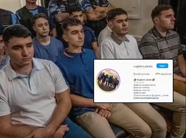 Así se quisieron defender los rugbiers con cuentas falsas en Instagram que manejaban desde la cárcel
