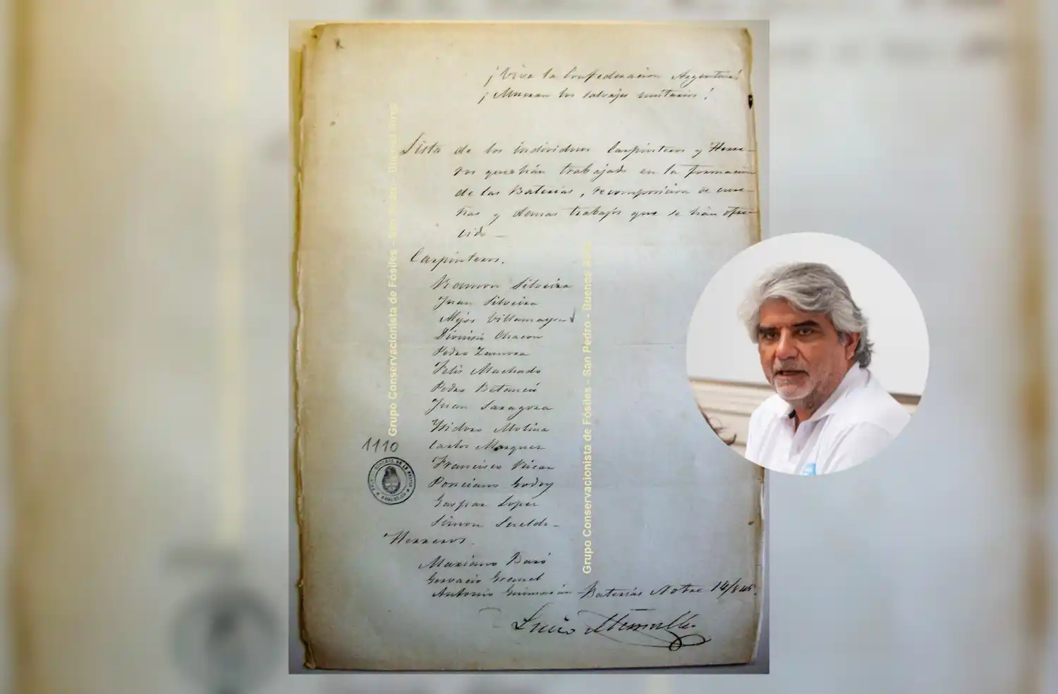 El ministro Correa encabezará un homenaje a los trabajadores que contribuyeron a la defensa de la soberanía.