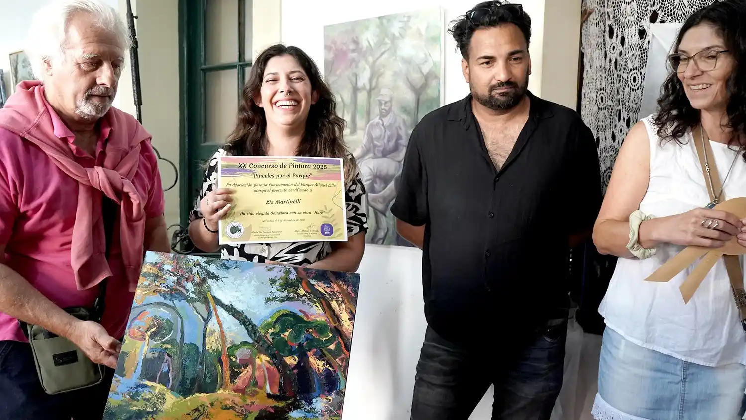 Las obras permanecerán exhibidas en el Museo Histórico Regional durante 30 días