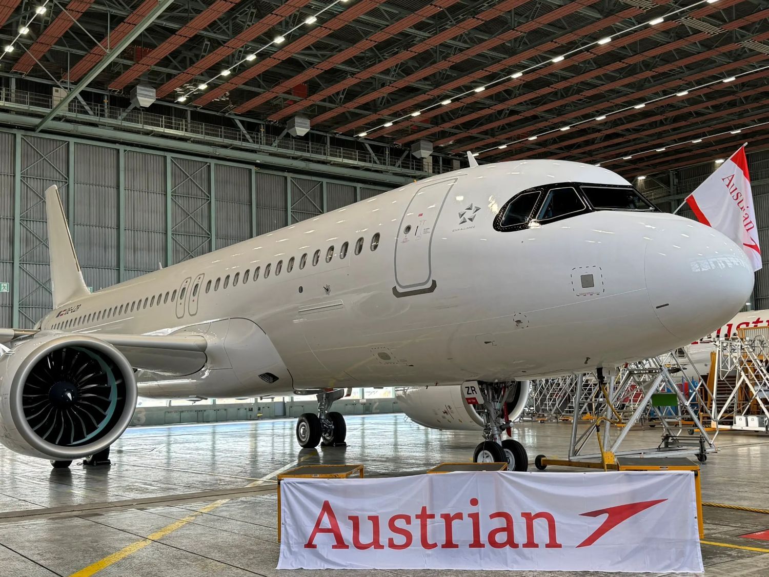 Austrian Airlines recibió su quinto Airbus A320neo