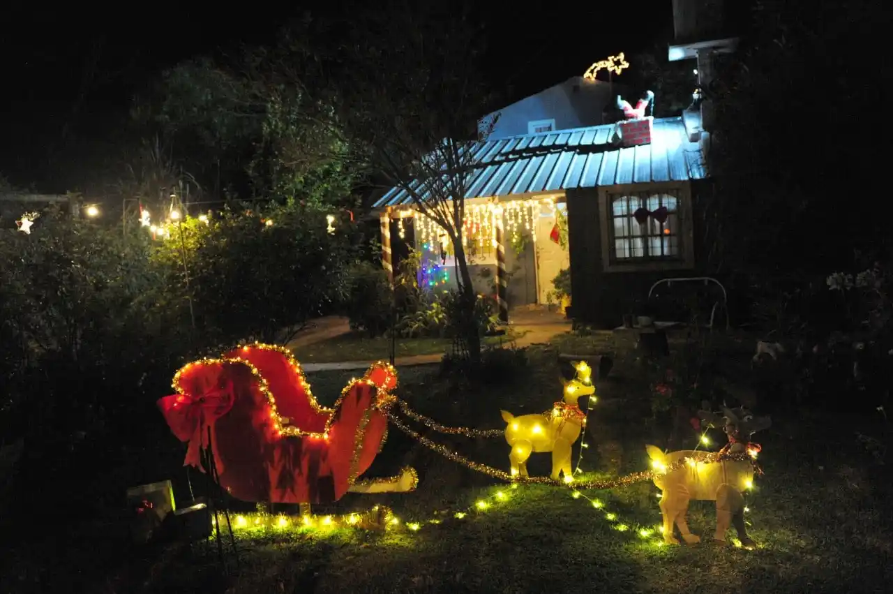 Pueblo Belgrano lanzó el concurso “Jardines navideños”