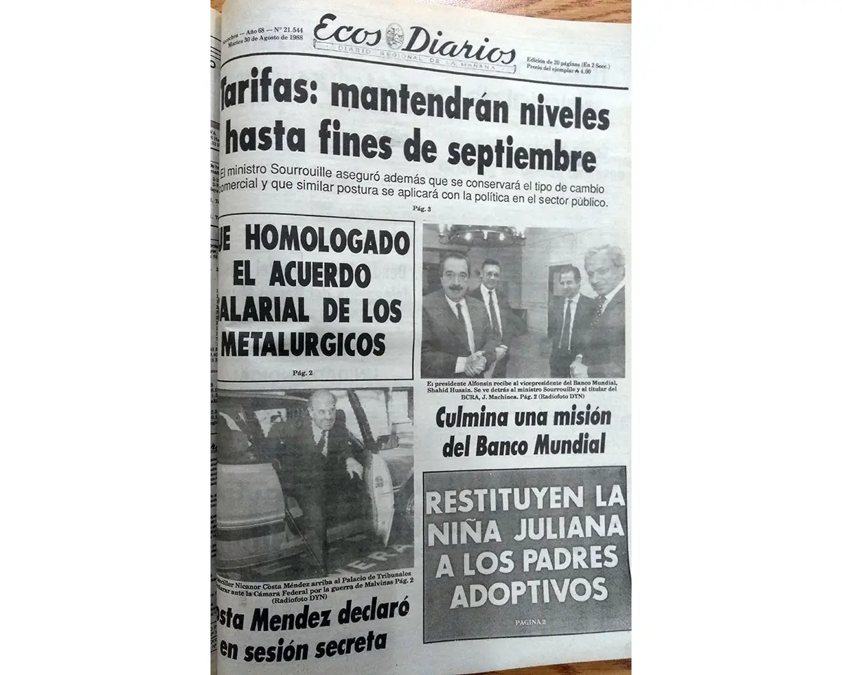 Martes 30 de agosto de 1988