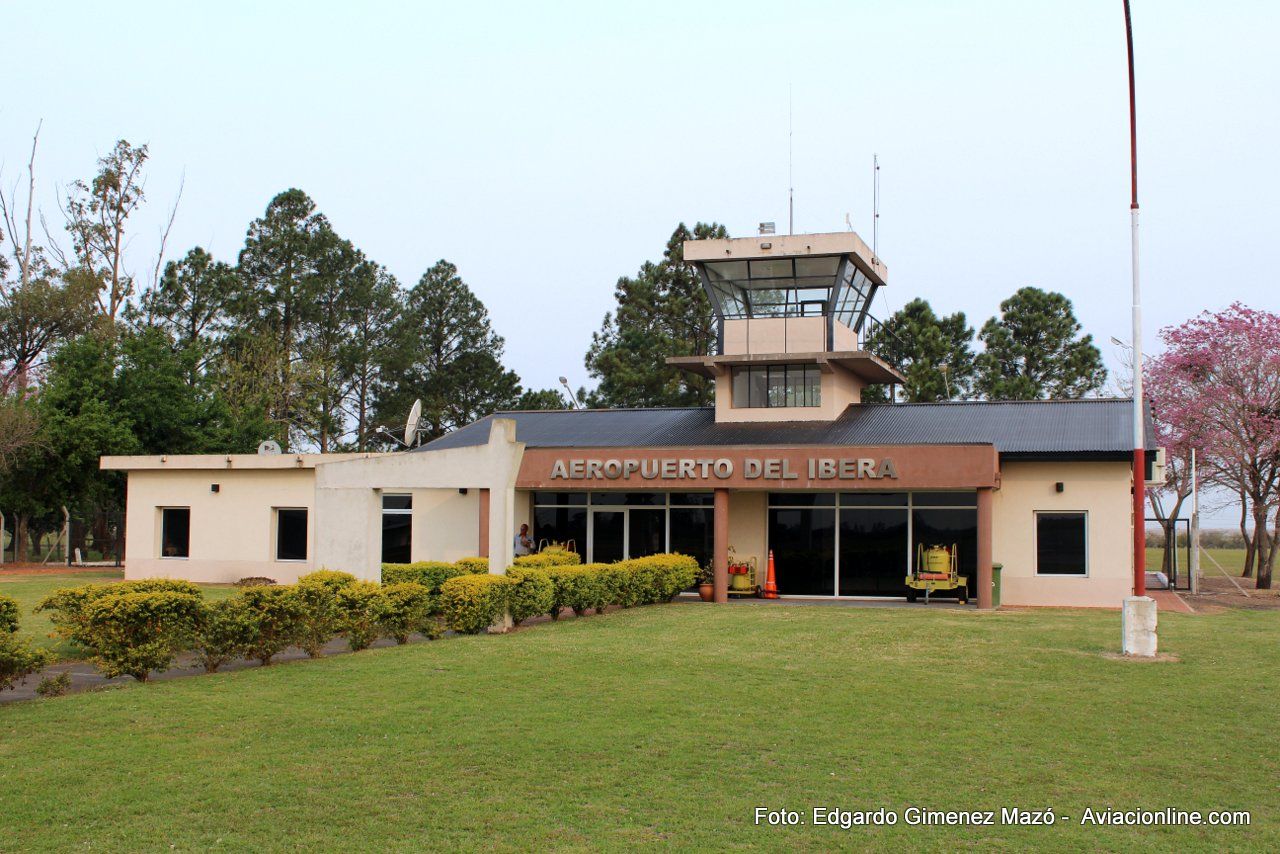 El aeropuerto del Iberá volvió a recibir vuelos comerciales