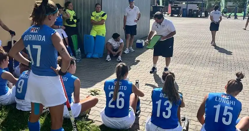 Italia goleó a Croacia y jugará las semifinales del Europeo B con presencia marplatense