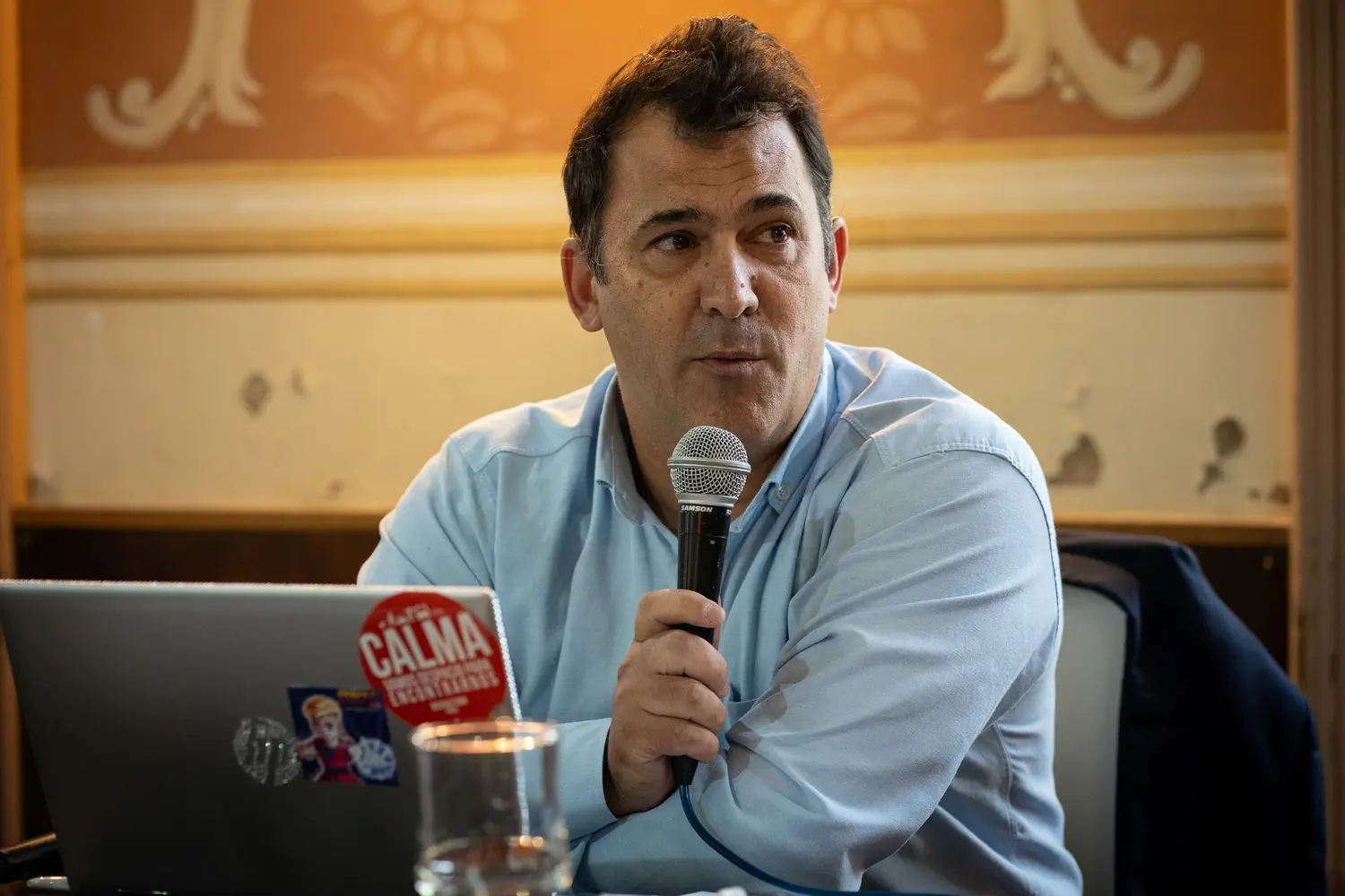 El concejal de Juntos por el Cambio, Martín Rivas.